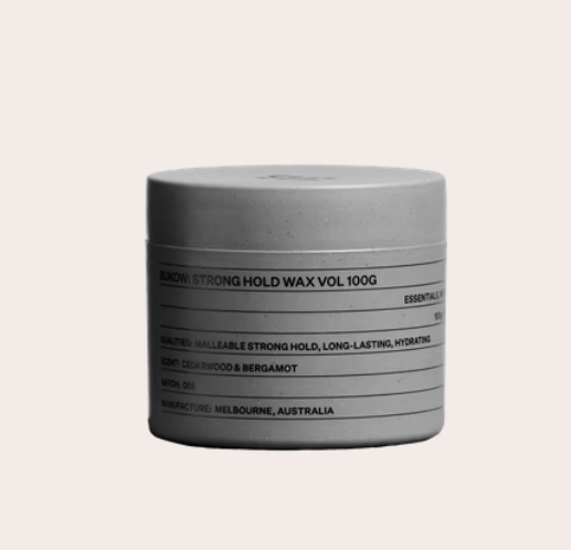 BUKOW: STRONG HOLD WAX 100g